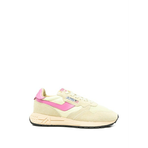 オートリー レディース スニーカー シューズ Reelwind panelled sneakers Yellow