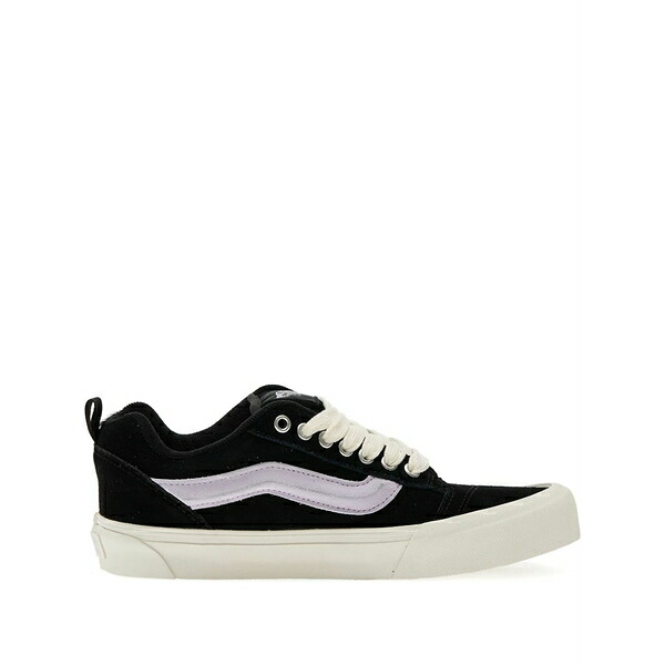 バンズ メンズ スニーカー シューズ Suede-panel sneakers Black