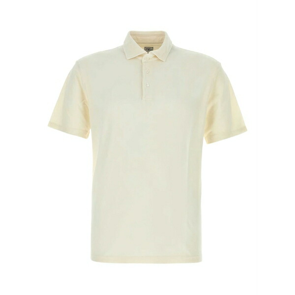 フェデーリ メンズ スポーツシャツ トップス Cotton polo shirt Neutrals