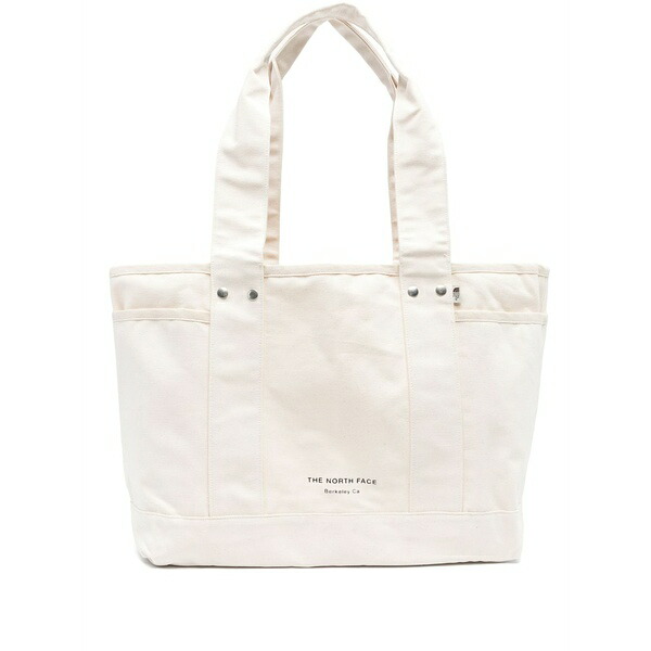 北の方人間の顔 メンズ トートバッグ 御徒面子 Circular tote bag  Neutrals