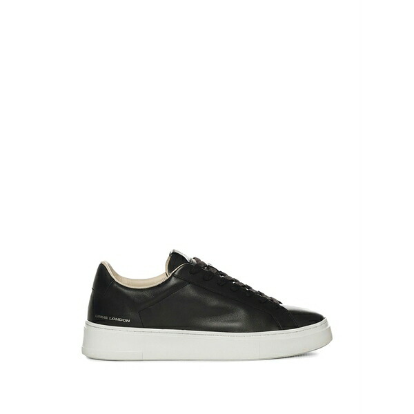クライムロンドン メンズ スニーカー シューズ Extralight leather sneakers Black