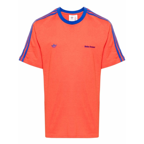 アディダス メンズ ティーシャツ トップス X wales bonner organic cotton t-shirt Orange