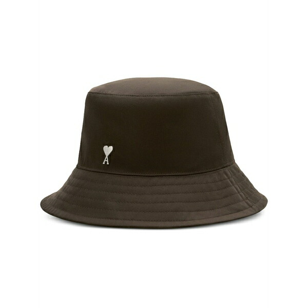 意中の女 メンズ 鳥打ち帽 付属物 Ami de coeur stud bucket hat Brown