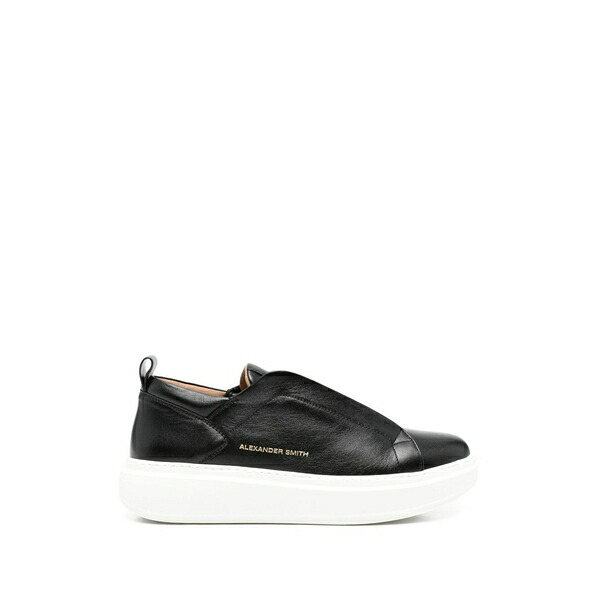 アレクサンダー スミス メンズ スニーカー シューズ Wembley sneakers Black