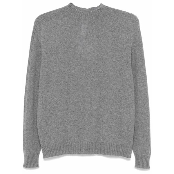 ツイン仕掛ける レディース 編み物\u0026スウェーター アウター High-neck jumper Grey