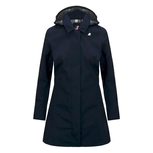 ケイ通い路 レディース 厚地の外套 アウター Mathy hooded coat Blue