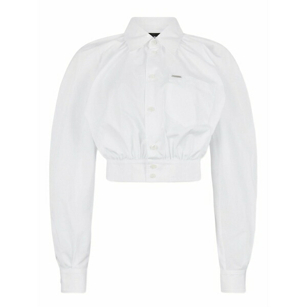 ディースクエアード レディース プルオーバー トップス Baloon shirt White