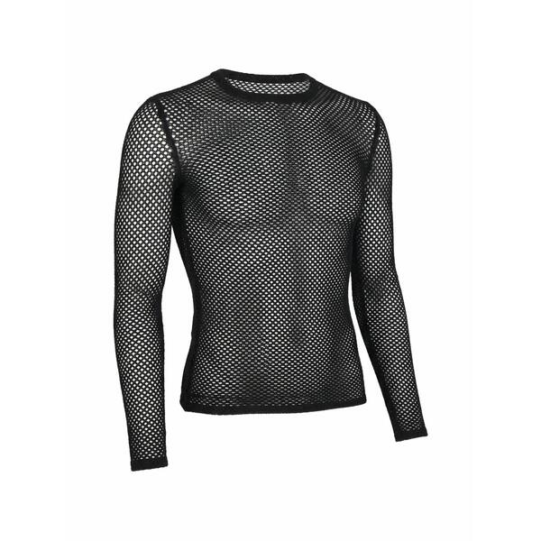 ヴァレンティノ ガラヴァーニ メンズ 編み物\u0026ティーシャツ アウター Fishnet long-sleeved sweater Black