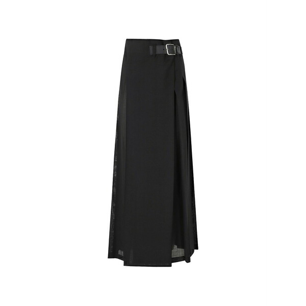 デパートメントファイブ レディース スコート ボトムス Gilles maxi skirt Black