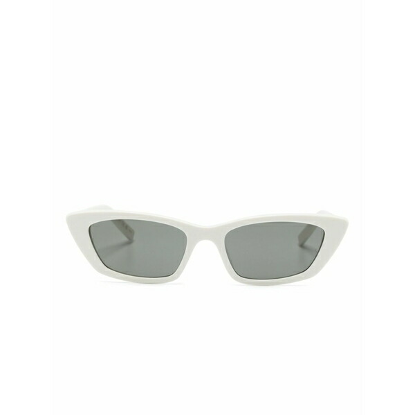 サンローラン アイウェア メンズ サングラス・アイウェア 添え物 Cat-eye sunglasses White