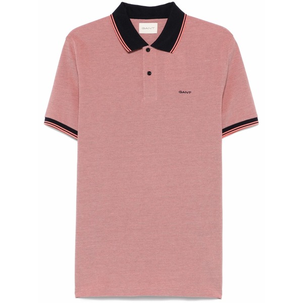 ガント メンズ スポーツシャツ トップス Oxford polo shirt Pink