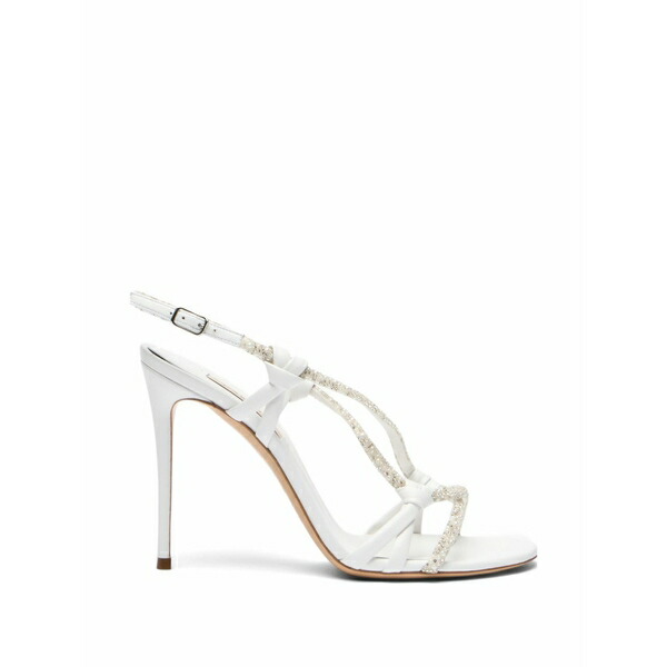 カサディ レディース サンダル シューズ Julia itaca leather sandals White