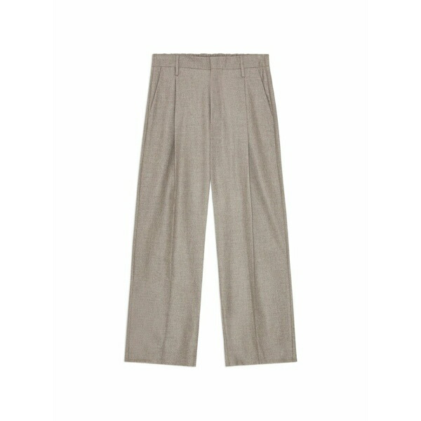 エヌエヌ77 メンズ 心地好いズボン下 ボトムス Kay pleated trousers Neutrals