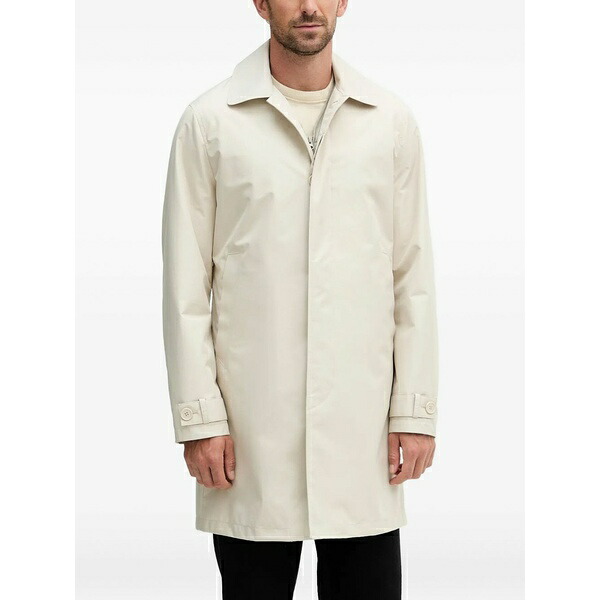 ベネトン  メンズ 厚地の外套 アウター Buttoned coat Neutrals