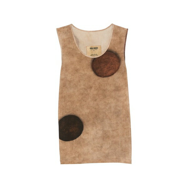 ユマ・一 レディース カットソー トップス Ti polka-dot sleeveless top Neutrals