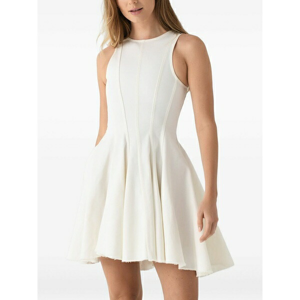 マルケス アルメイダ レディース 衣裳 トップス Frayed mini dress White