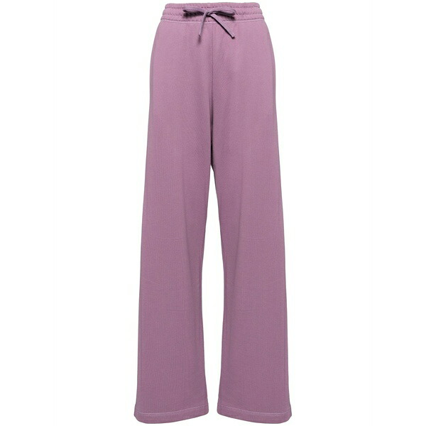 住み家 稲荷 レディース 心地よいズボン下 ボトムス Logo patch pants Purple