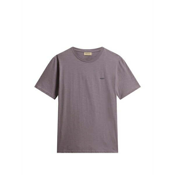 羊毛 資産家 メンズ ティーシャツ トップス Logo-print t-shirt Purple