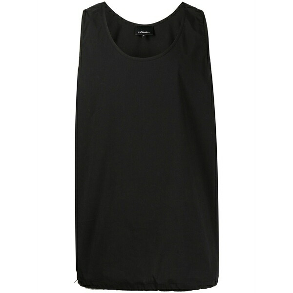 スリーワンフィリップリム メンズ カットソー トップス Scoop-neck tank top Black