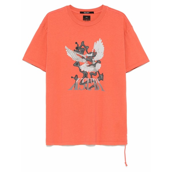 スビ メンズ ティーシャツ トップス Flight biggie t-shirt Red