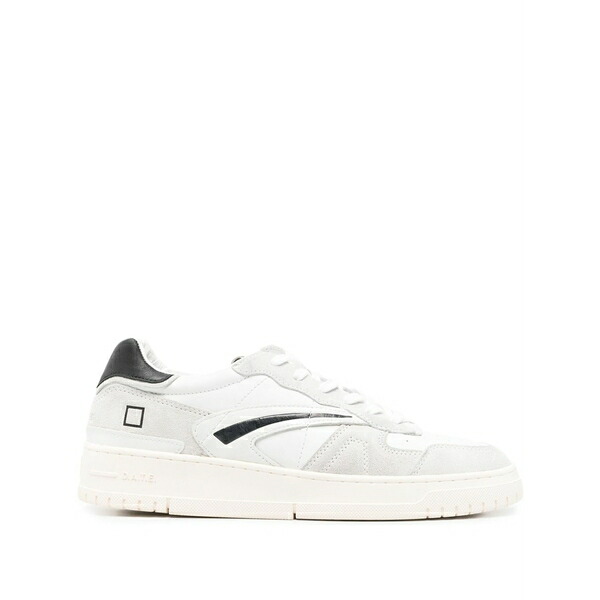デイト メンズ スニーカー シューズ Torneo panelled sneakers White