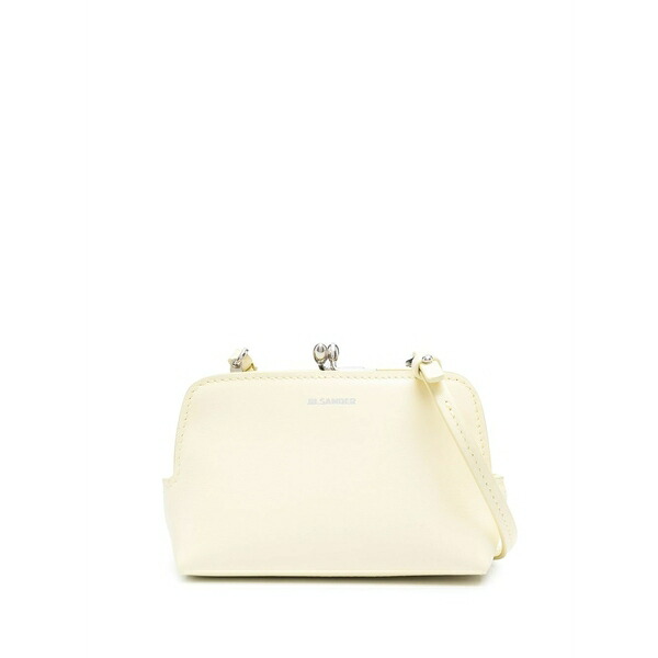 ジル・サンダー レディース ハンドバック 御徒面子 Kisslock leather mini bag  Yellow