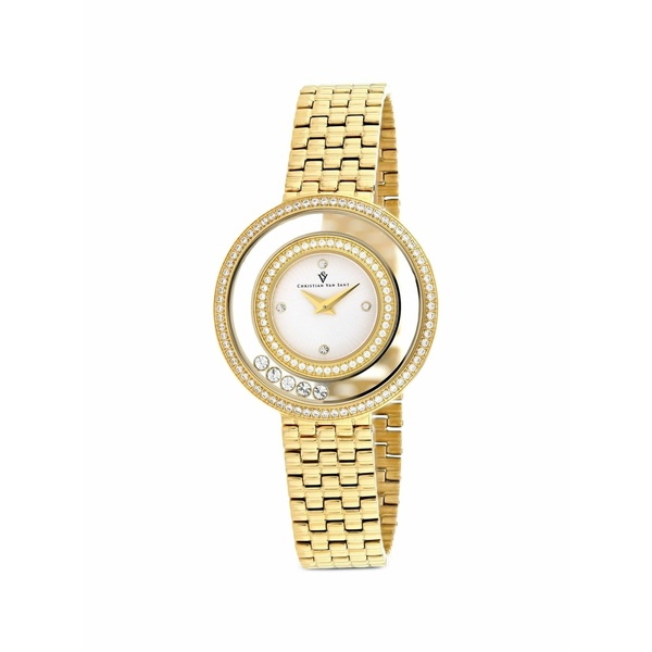 クリスチャンバンサント レディース ウォッチ 佩び物 Gracieuse 34粍 watch White
