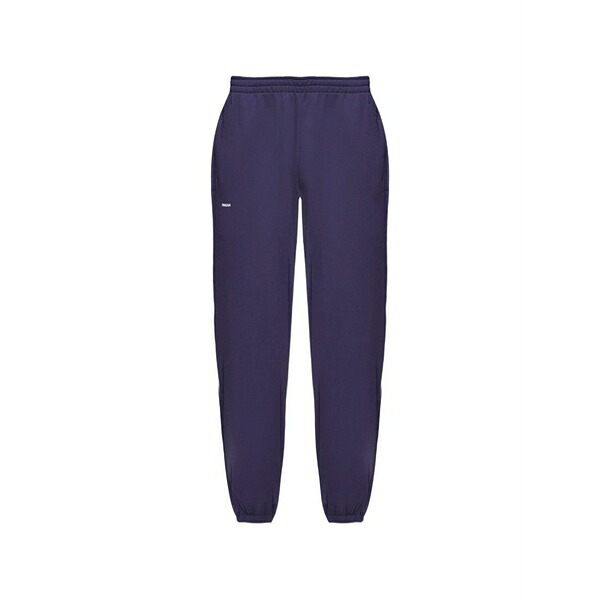 食麺麭ガイア メンズ 心地好いズボン下 ボトムス Elasticated logo trousers Purple