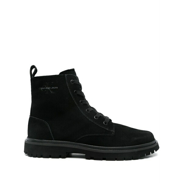 カルバンクライン メンズ ブーツ シューズ Suede boots Black