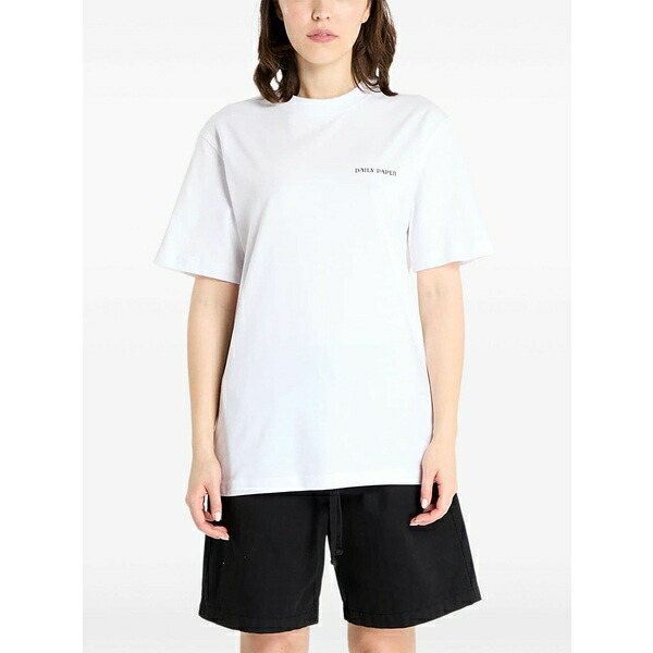 デイリー・調査報告 メンズ ティーシャツ トップス Wrapper short-sleeve t-shirt White