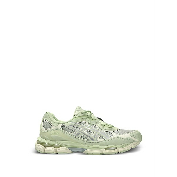アシックス メンズ スニーカー シューズ Nyc logo-detail sneakers Green
