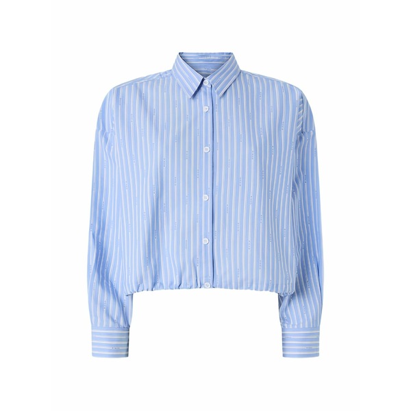 ピンコ レディース プルオーバー トップス Striped shirt Blue