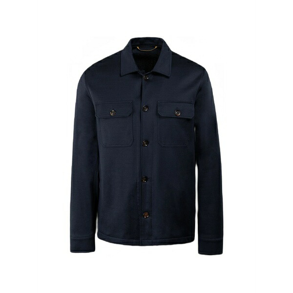 ムーレー メンズ プルオーバー トップス Kendal shirt Blue