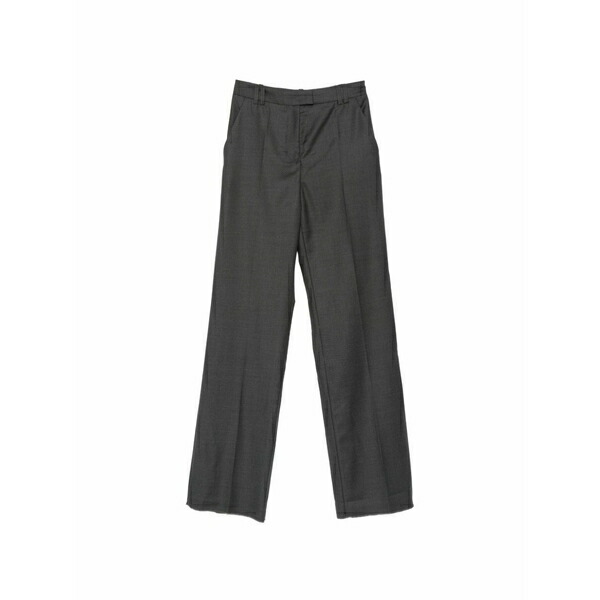 バーバラ ブイ レディース 心地よいズボン下 ボトムス Pressed-crease trousers Grey
