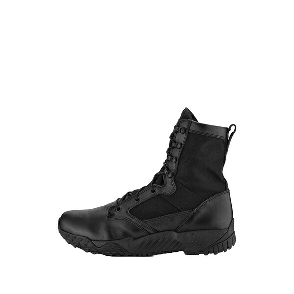 アンダーアーマー メンズ スニーカー シューズ Lace-up hi-top sneakers Black