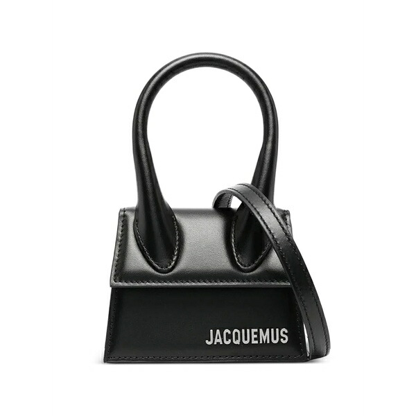 ジャクエムス レディース ハンドバック 御徒面子 Le chiquito top handle mini bag Black