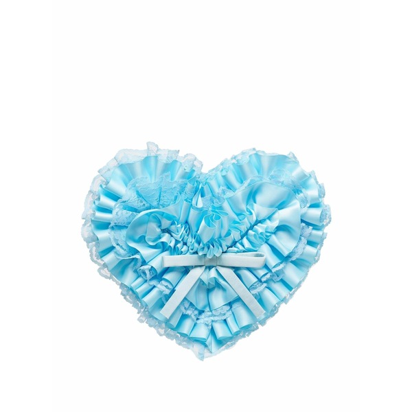アシュリー ウィリアムズ レディース クラッチバッグ バッグ Ruffled-detail clutch bag Blue｜asty