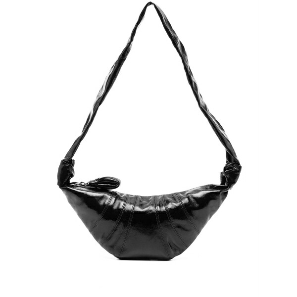 ルメール メンズ ショルダーバッグ 御徒面子 Medium croissant shoulder bag  Black