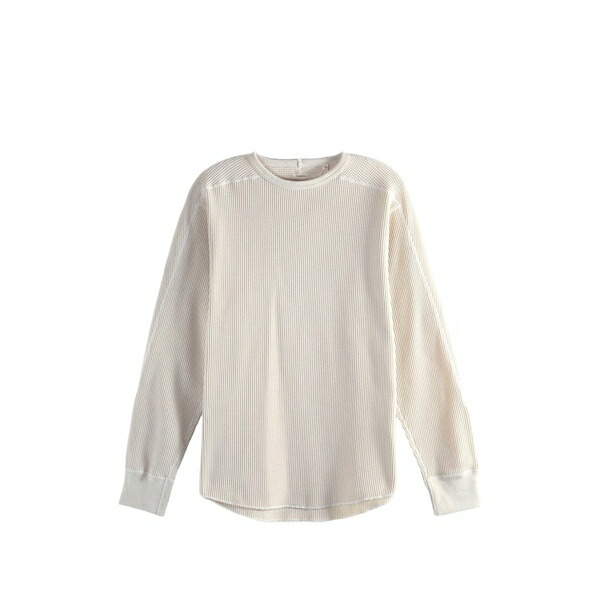 ナナミカ メンズ 編み物\u0026プルオーバー アウター Waffle-knit drop-shoulder sweater Neutrals