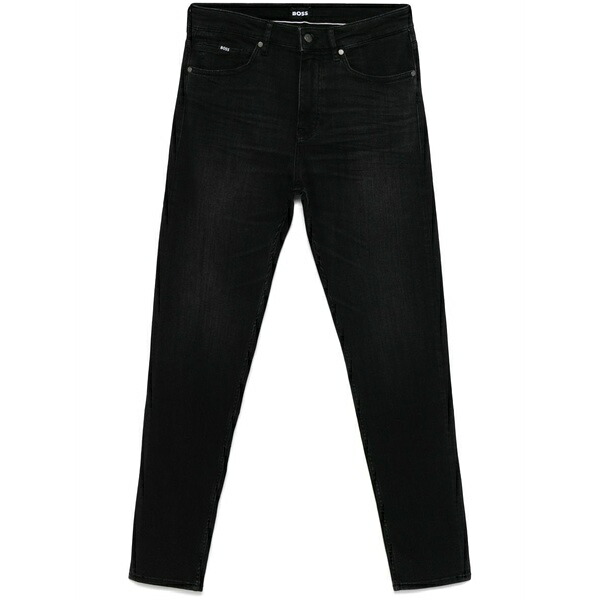主任者 メンズ ジーンズズボン下 ボトムス Tapered jeans  Black