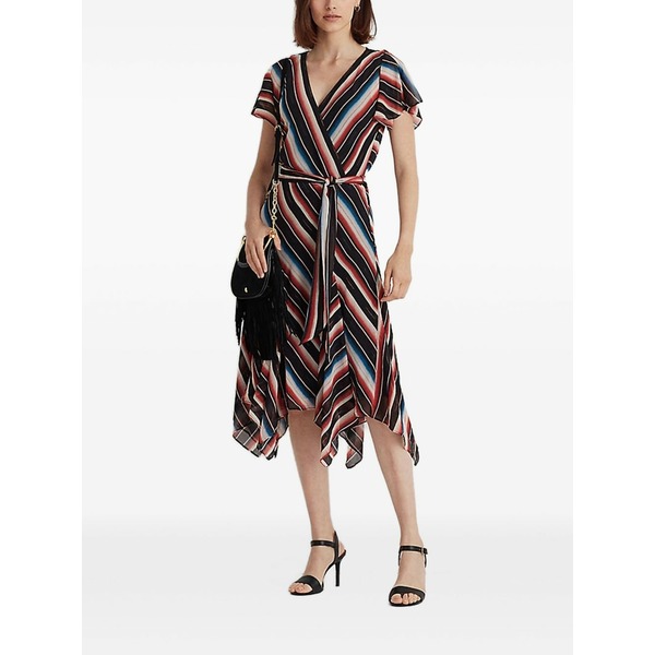 ラルフローレン レディース 衣裳 トップス Striped dress Blue