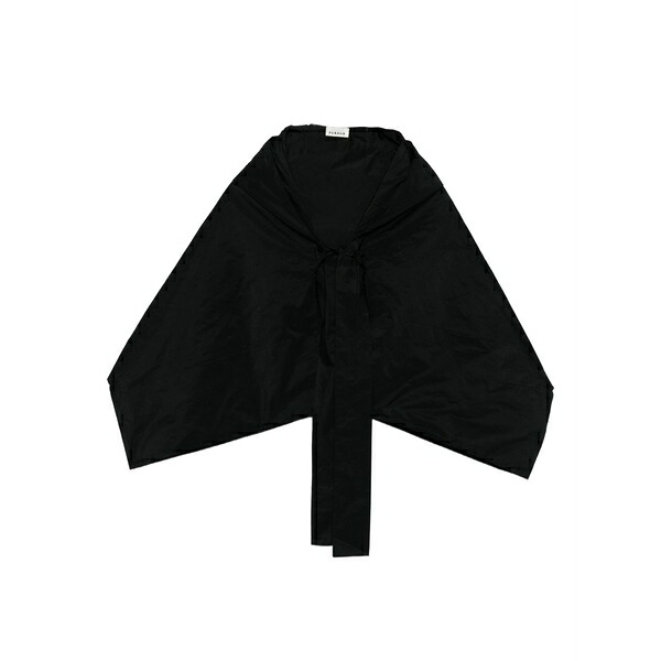 パロッシュ レディース 厚地の外套 アウター Pimpy self-tie cape jacket Black