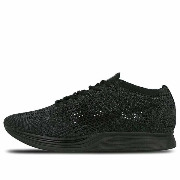 Nike ナイキ メンズ スニーカー 【Nike Flyknit Racer 'Triple Black' 526628-009】 サイズ US_11.5(29.5cm)｜asty