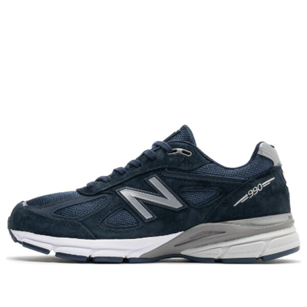 New Balance ニュー平衡にする メンズ スニーカー  【New Balance 990v4 Made インチ USA \u0027Navy\u0027 2023 U990NV4】  大いさ US_12(30.0糎) 靴-スニーカー