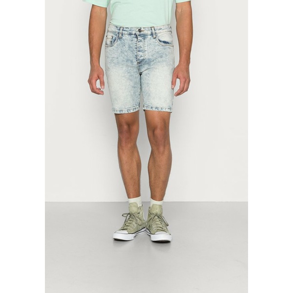 ボトムを作り続け40年 ブレイブソウル メンズ パンツ Denim shorts mid blue