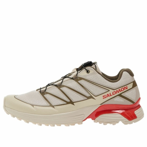 SALOMON サロモン メンズ スニーカー  【SALOMON XT-Pathway 2 \u0027Rainy Day Stone Gray Cherry Tomato\u0027 478608】  大きさ US_5(23.0糎)