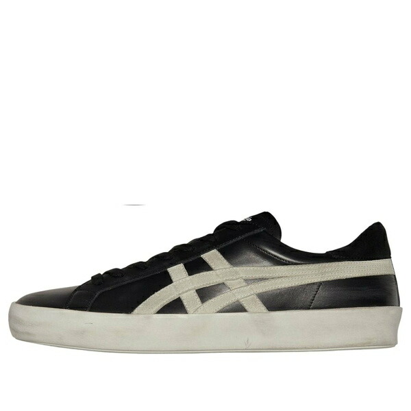 Onitsuka Tiger オニツカタイガー メンズ スニーカー  【Onitsuka Tiger Fabre Lo Italian Made \u0027Black White\u0027 1183C550-001】  大きさ US_6(24.0珊)