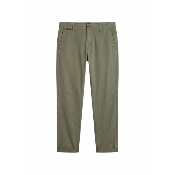 メイソンズ メンズ 心地好いズボン下 ボトムス Flex chino trousers Green