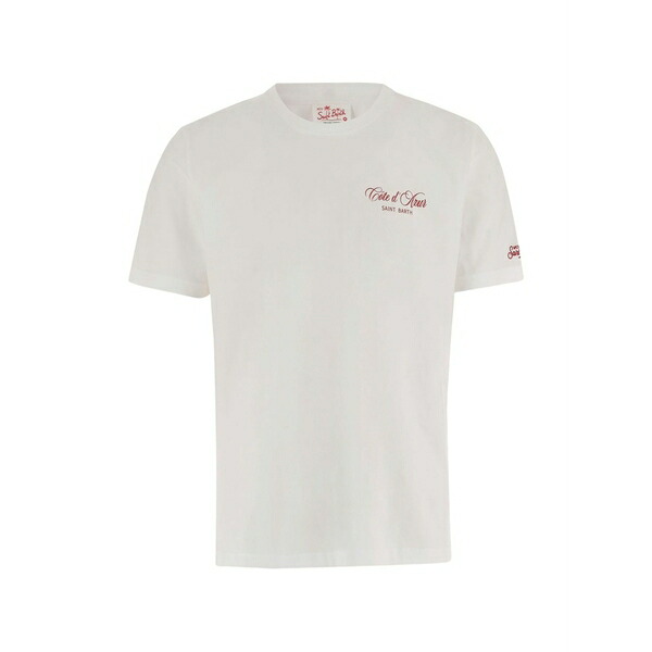 エムシーツーセイントバース メンズ プルオーバー トップス Short-sleeve t-shirt White