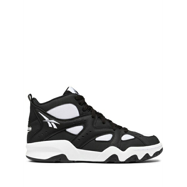 リーボック メンズ スニーカー シューズ Atr decimator panelled high-top sneakers Black